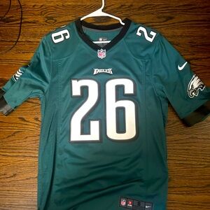 Authentic miles sanders nike eagles jersey